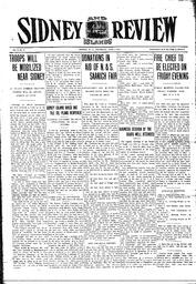 Sidney And Islands Review Thu, June 1, 1916 (Page 1)