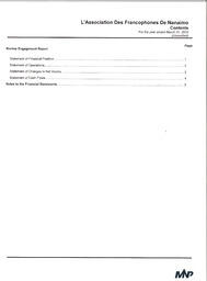   ÉTATS FINANCIERS - EN, 2010   , page 3