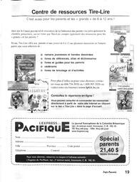   INFO-PARENTS COLOMBIE-BRITANNIQUE, 2004   , page 19
