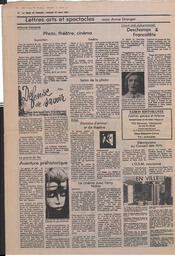 Le Soleil de Colombie, March 12, 1982, page 16
