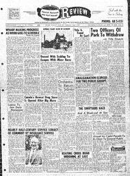 Saanich Peninsula And Gulf Islands Review Wed, June 3, 1959 (Page 1)