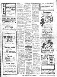 Saanich Peninsula And Gulf Islands Review Wed, March 27, 1940 (Page 4)