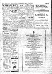 Saanich Peninsula And Gulf Islands Review Wed, October 11, 1933 (Page 3)