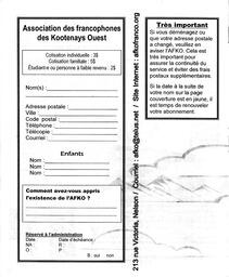   LA VOIX DES KOOTENAYS, 2005   , page 12
