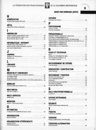   ANNUAIRE - FFCB, 2004   , page 11