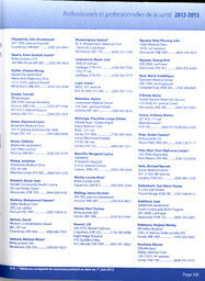   ANNUAIRE - FFCB, 2012   , page 75