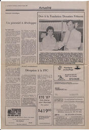 Le Soleil de Colombie, June 12, 1987, page 2