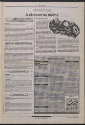 Le Soleil de Colombie, November 27, 1992, page 14