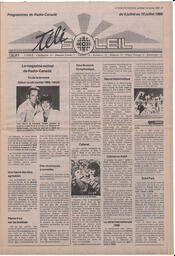 Le Soleil de Colombie, July 1, 1988, page 9