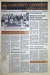   The Western Canadian Lumber Worker, Vol. XLI No. 3, Mar. 1973   , page 1