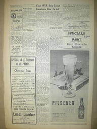 The Semiahmoo Sun and White Rock Weekly, December 12, 1957 (Page 16)