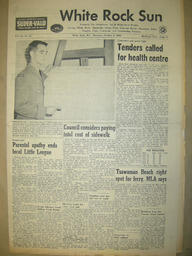 The White Rock Sun, October 02, 1958 (Page 1)