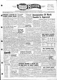 Saanich Peninsula And Gulf Islands Review Wed, August 4, 1965 (Page 1)