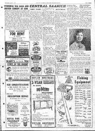 Saanich Peninsula And Gulf Islands Review Wed, March 1, 1961 (Page 3)
