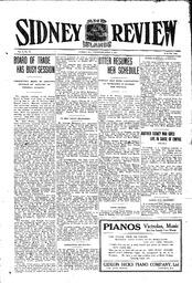 Sidney And Islands Review Mon, April 2, 1917 (Page 1)