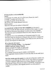   L'ANSE-AU-SABLE, 2011   , page 8