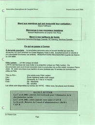   LE FRANCO-LIEN, 2006   , page 3