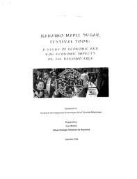   MAPLE SUGAR FESTIVAL DU SUCRE D'ÉRABLE, 2004   , page 1
