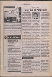 Le Soleil de Colombie, September 25, 1992, page 6