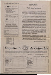Le Soleil de Colombie, September 26, 1980, page 2