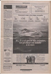 Le Soleil de Colombie, February 15, 1991, page 6
