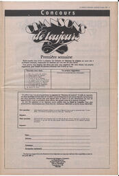 Le Soleil de Colombie, March 13, 1987, page 9