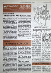   The Western Canadian Lumber Worker, Vol. XLVII No. 8, Nov.-Dec. 1979   , page 16
