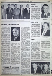   The Western Canadian Lumber Worker, Vol. XXXIII, No. 21, 2nd Issue Oct. 1966   , page 8