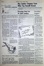   The Western Canadian Lumber Worker, Vol. XXVII, No. 13, 1st Issue Jul. 1960   , page 5