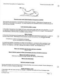   LE FRANCO-LIEN, 2005   , page 6