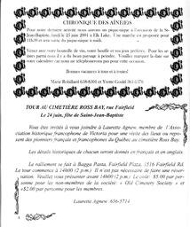   LE R�VERB�RE �CLAIR�, 2001   , page 8