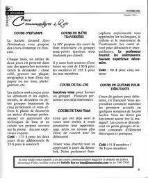   LE RÉVERBÈRE, 2008   , page 9