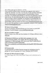   L'ANSE-AU-SABLE, 2010   , page 11