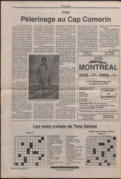 Le Soleil de Colombie, December 7, 1990, page 16