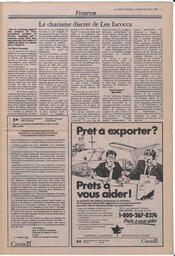 Le Soleil de Colombie, October 10, 1986, page 7