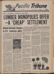   The Pacific Tribune - Friday, July 12, 1968   , page 1