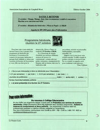   LE FRANCO-LIEN, 2006   , page 8