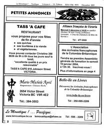   LE MOUSTIQUE PACIFIQUE, 2003   , page 2