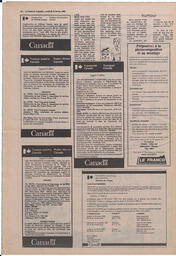 Le Soleil de Colombie, February 15, 1985, page 16