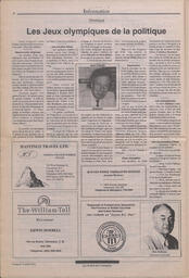 Le Soleil de Colombie, July 31, 1992, page 6