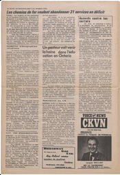 Le Soleil de Vancouver, November 14, 1969, page 6