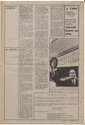 Le Soleil de Vancouver, January 7, 1972, page 15