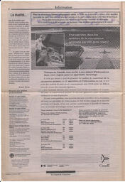 Le Soleil de Colombie, February 21, 1992, page 6