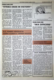   The Western Canadian Lumber Worker, Vol. XLVII No. 8, Nov.-Dec. 1979   , page 2