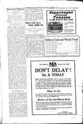 Sidney And Islands Review Fri, November 9, 1917 (Page 3)