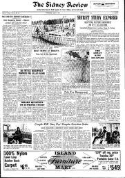 The Sidney Review Wed, April 9, 1975 (Page 1)