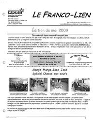   LE FRANCO-LIEN, 2009   , page 1