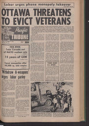   The Pacific Tribune - Friday, October 9, 1964   , page 1