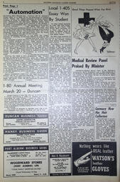   The Western Canadian Lumber Worker, Vol. XXVII, No. 6, 2nd Issue Mar. 1960   , page 2