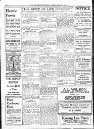 Sidney And Islands Review Fri, February 27, 1914 (Page 2)